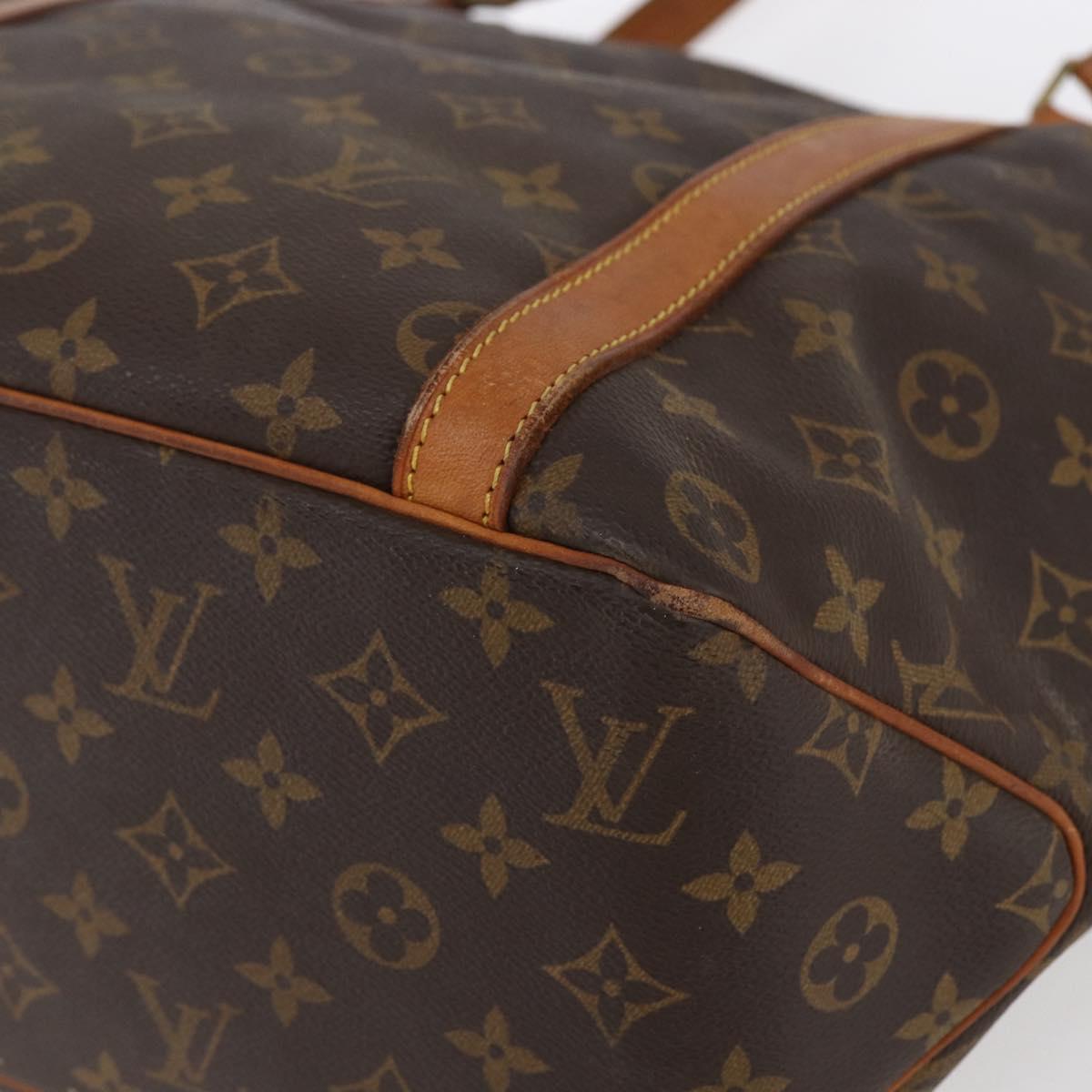 LOUIS VUITTON Monogram Sac Shopping Tote Bag M51108 LV Auth 152767