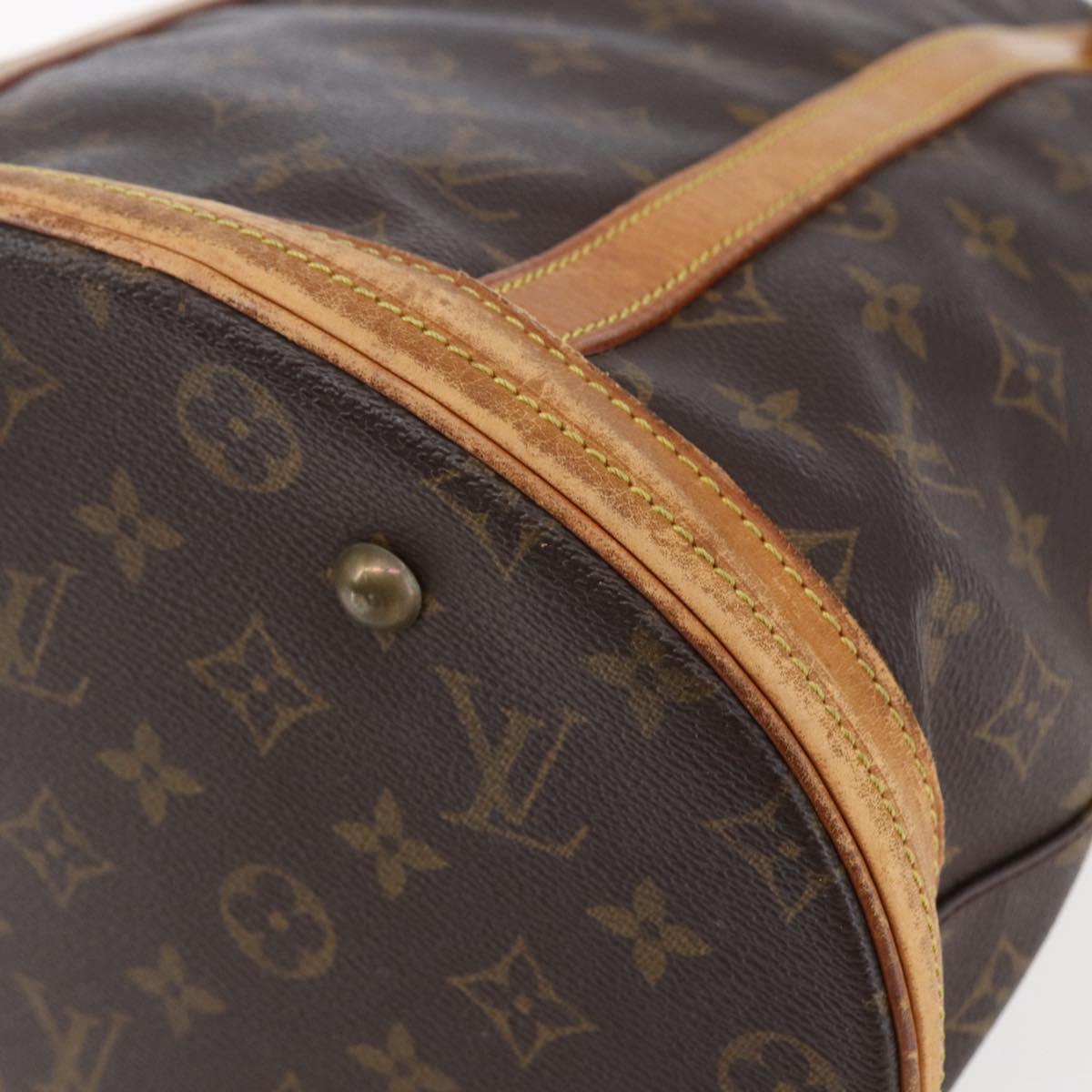 LOUIS VUITTON Monogram Bucket GM Shoulder Bag M42236 LV Auth 152768