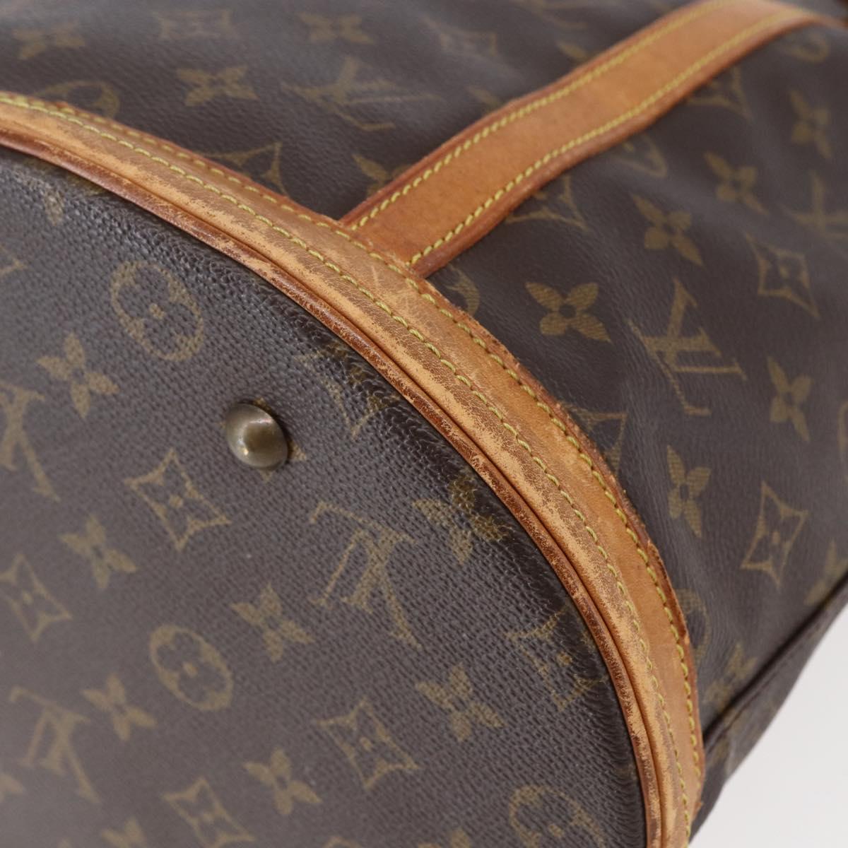 LOUIS VUITTON Monogram Bucket GM Shoulder Bag M42236 LV Auth 152768