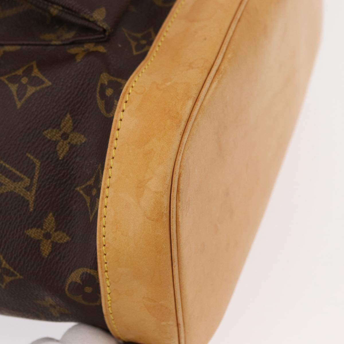 LOUIS VUITTON Monogram Montsouris GM Backpack M51135 LV Auth 152769