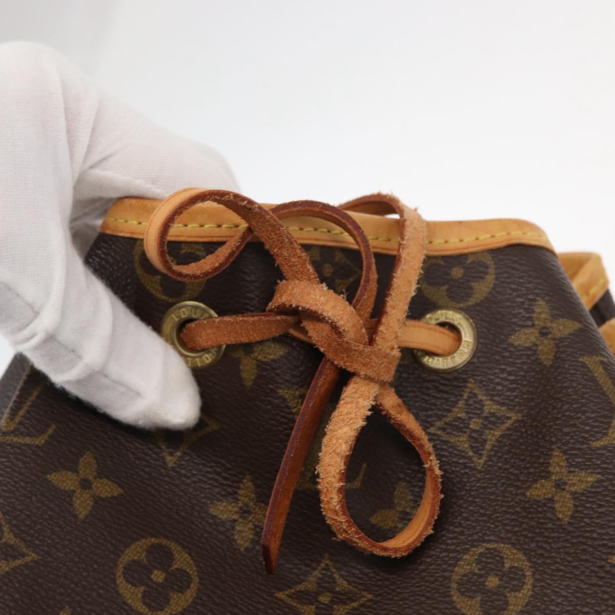 LOUIS VUITTON Monogram Montsouris GM Backpack M51135 LV Auth 152769