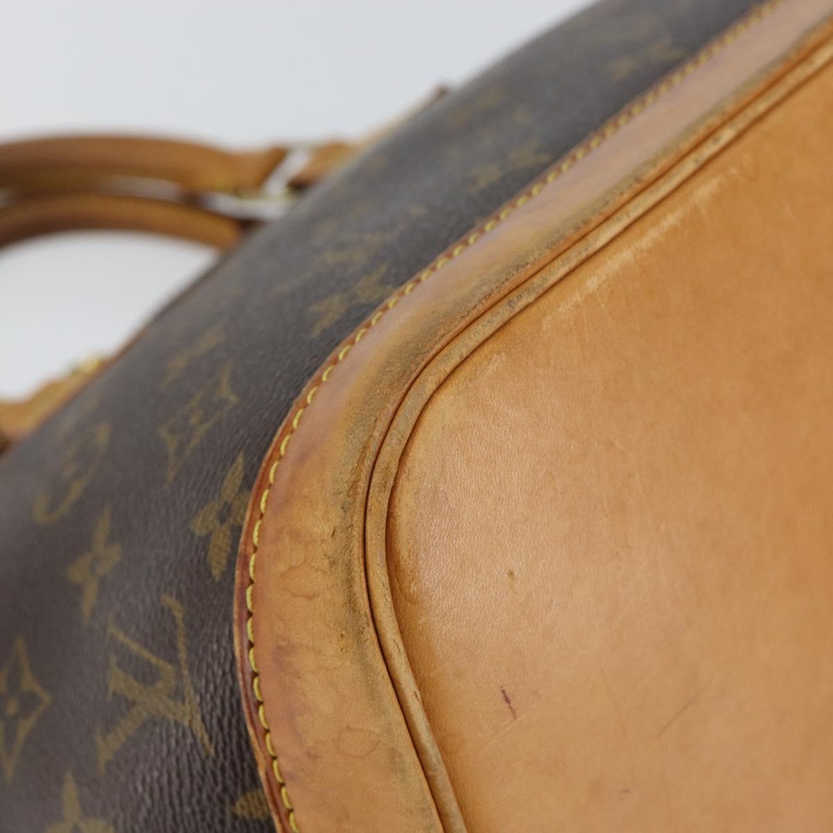 LOUIS VUITTON Monogram Alma Hand Bag M51130 LV Auth 152770