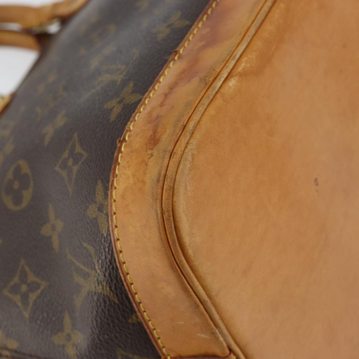LOUIS VUITTON Monogram Alma Hand Bag M51130 LV Auth 152770
