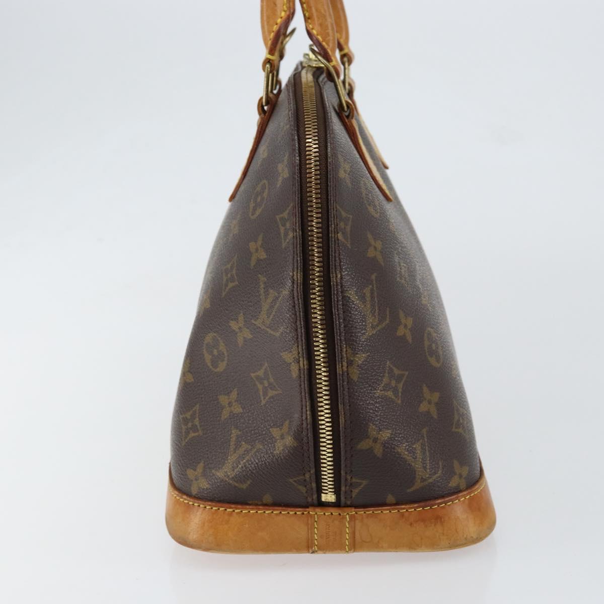 LOUIS VUITTON Monogram Alma Hand Bag M51130 LV Auth 152770