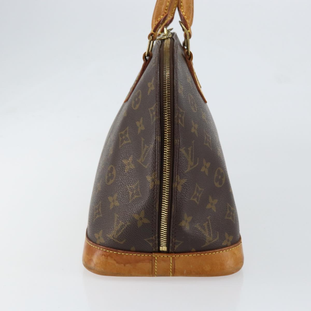 LOUIS VUITTON Monogram Alma Hand Bag M51130 LV Auth 152770