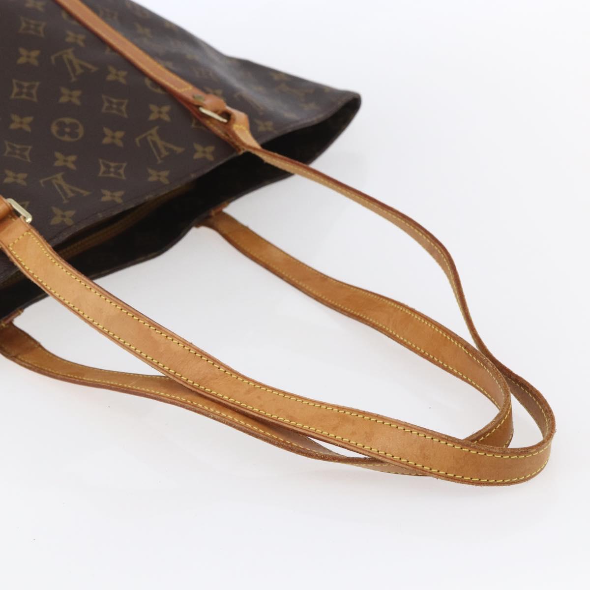 LOUIS VUITTON Monogram Sac Shopping Tote Bag M51108 LV Auth 152773