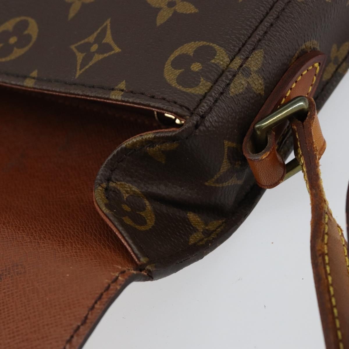 LOUIS VUITTON Monogram Saint Cloud MM Shoulder Bag M51243 LV Auth 152775