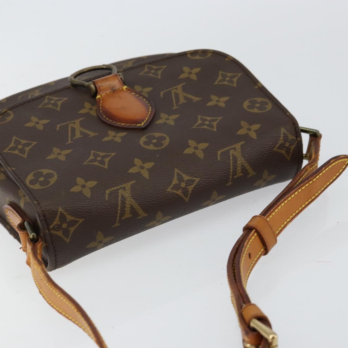 LOUIS VUITTON Monogram Saint Cloud MM Shoulder Bag M51243 LV Auth 152775