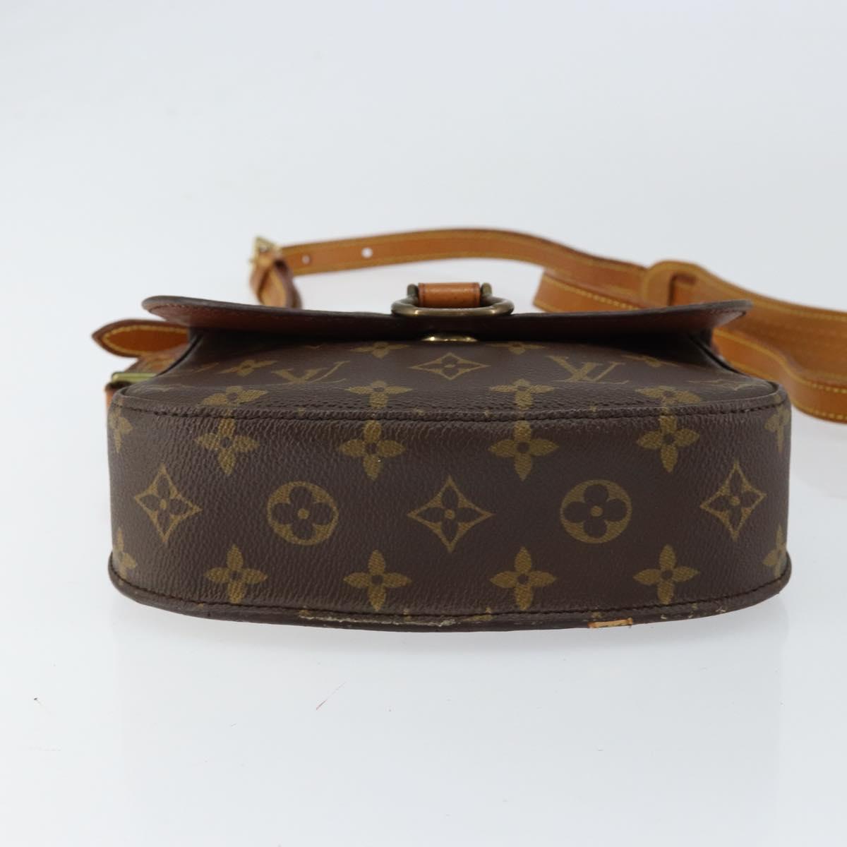 LOUIS VUITTON Monogram Saint Cloud MM Shoulder Bag M51243 LV Auth 152775