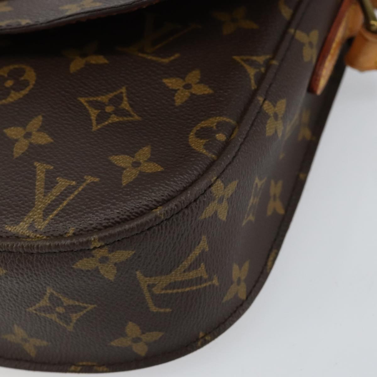 LOUIS VUITTON Monogram Saint Cloud GM Shoulder Bag M51242 LV Auth 152776