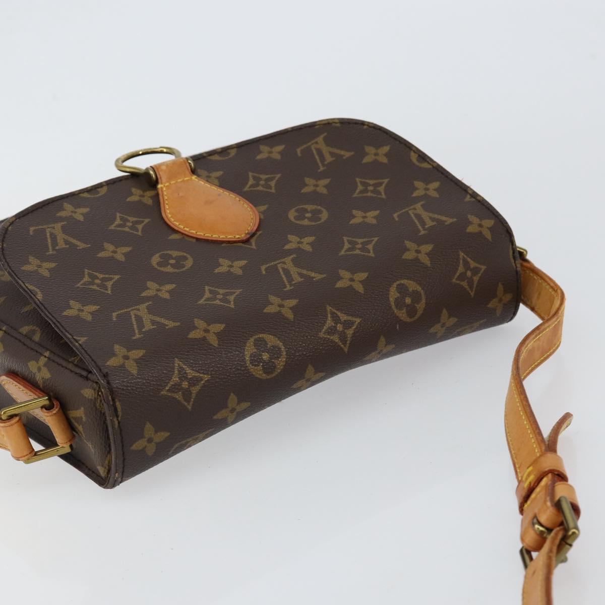 LOUIS VUITTON Monogram Saint Cloud GM Shoulder Bag M51242 LV Auth 152776