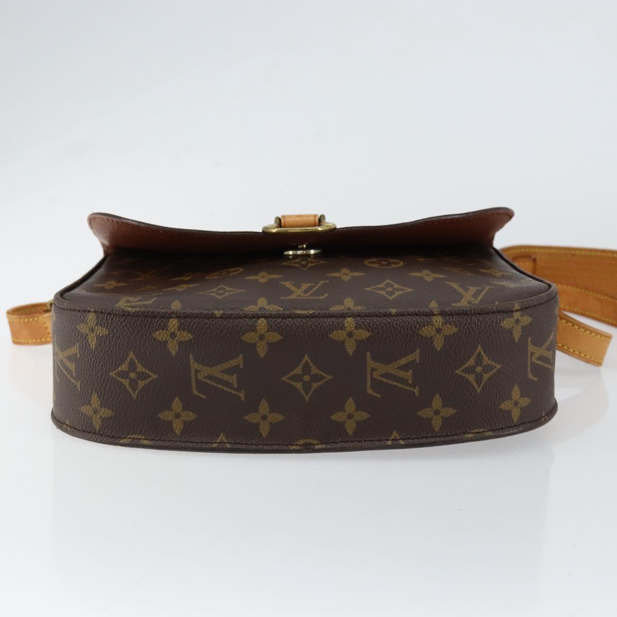LOUIS VUITTON Monogram Saint Cloud GM Shoulder Bag M51242 LV Auth 152776