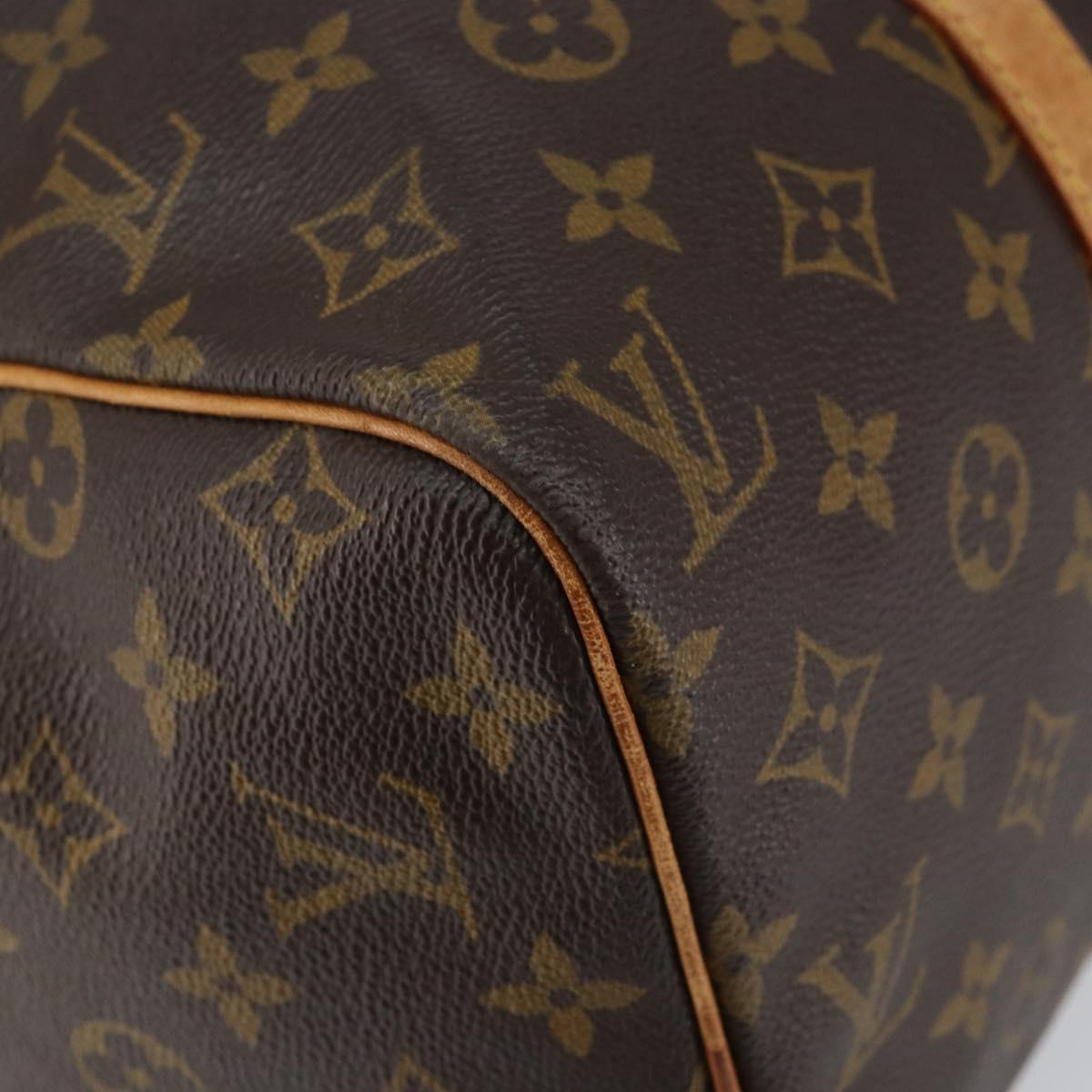 LOUIS VUITTON Monogram Sac Souple 35 Boston Bag M41626 LV Auth 152778