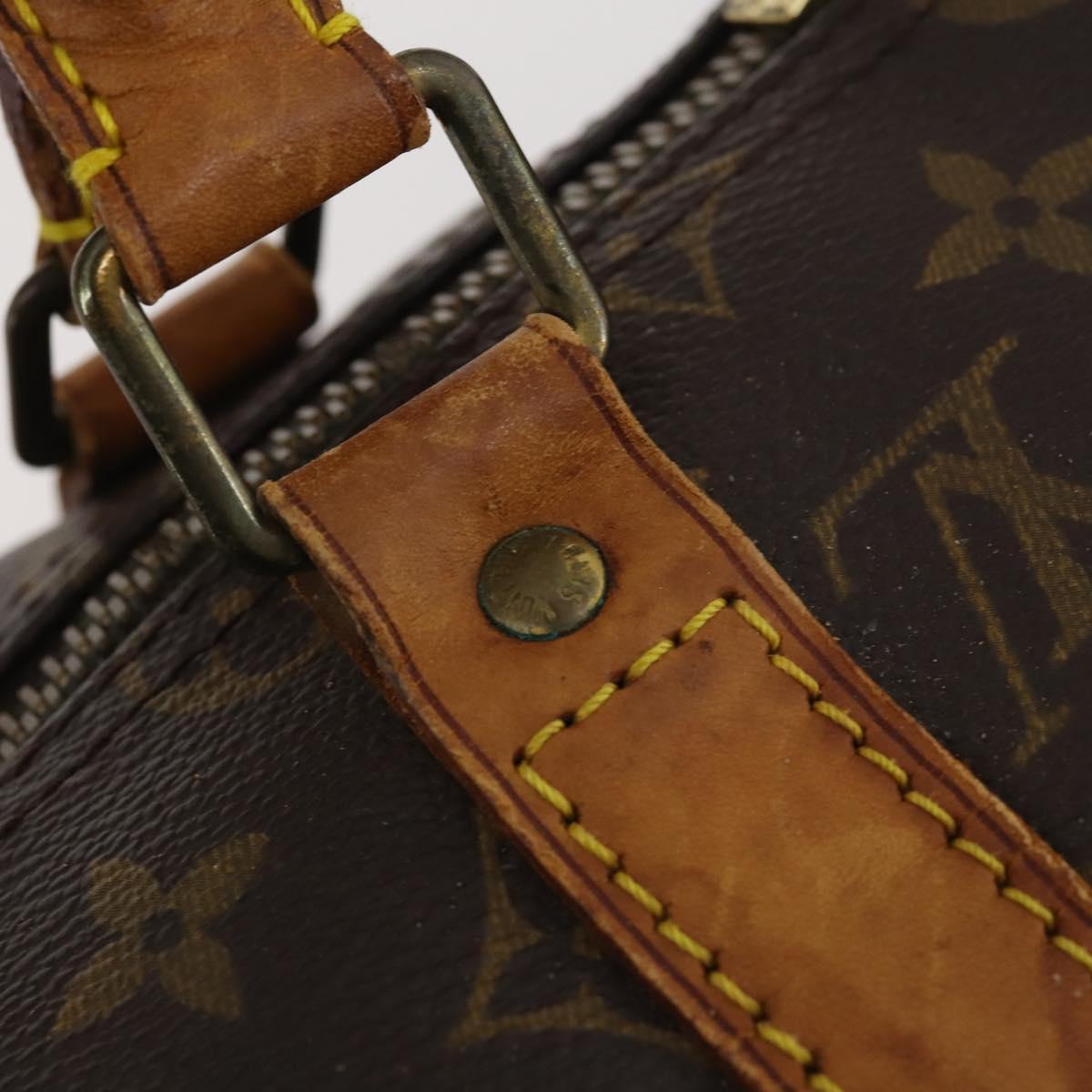 LOUIS VUITTON Monogram Keepall 50 Boston Bag M41426 LV Auth 152781