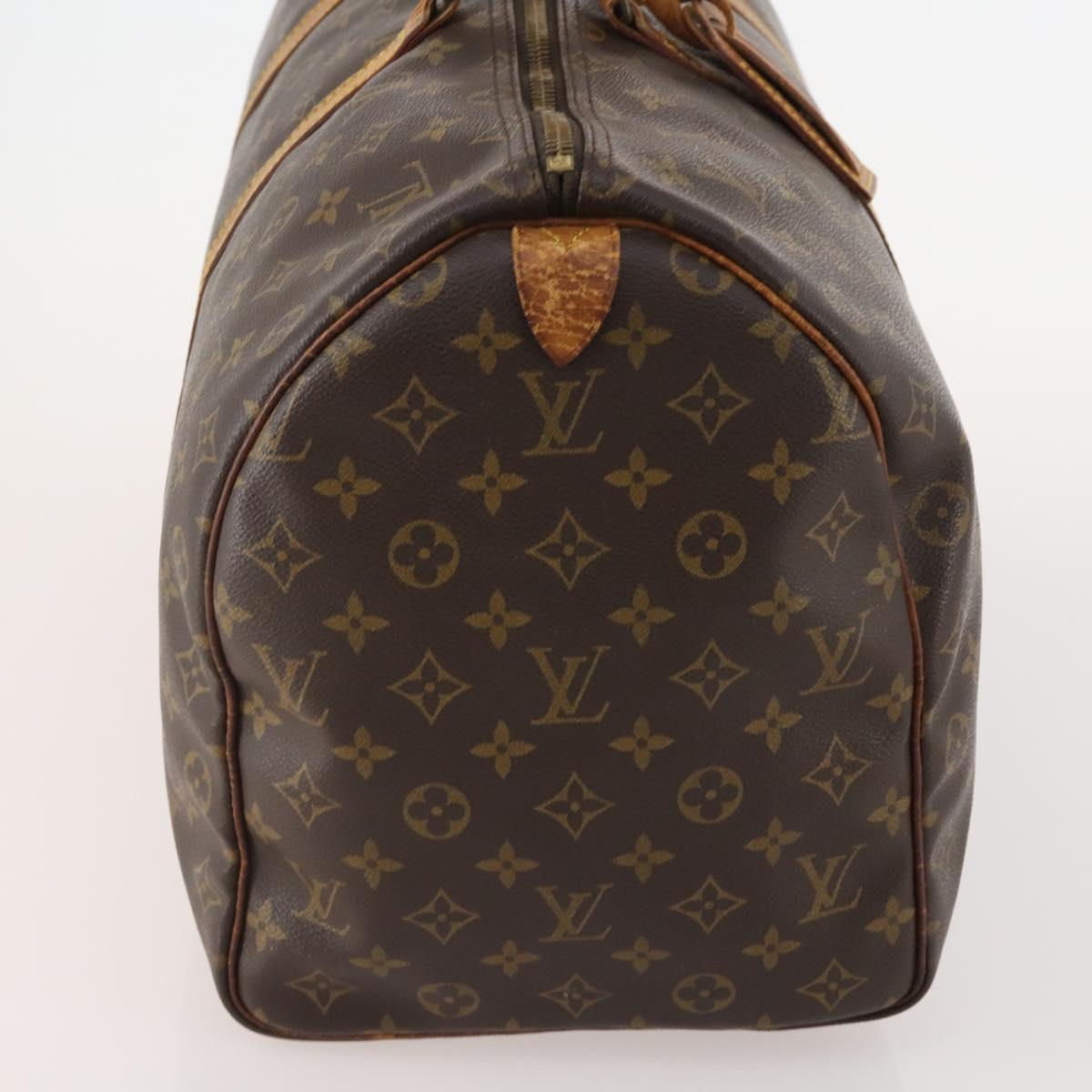 LOUIS VUITTON Monogram Keepall 50 Boston Bag M41426 LV Auth 152781