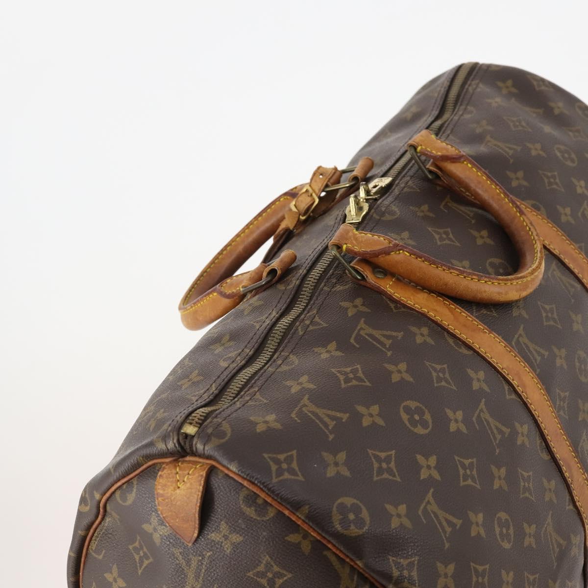 LOUIS VUITTON Monogram Keepall 50 Boston Bag M41426 LV Auth 152781