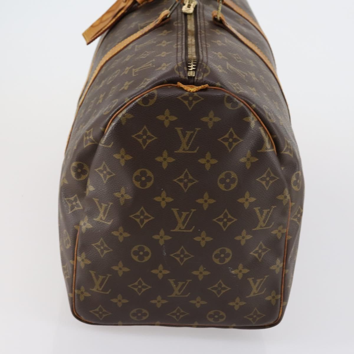 LOUIS VUITTON Monogram Keepall 50 Boston Bag M41426 LV Auth 152782