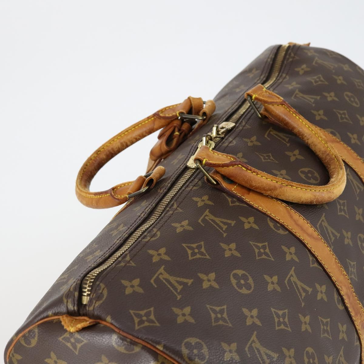 LOUIS VUITTON Monogram Keepall 50 Boston Bag M41426 LV Auth 152782