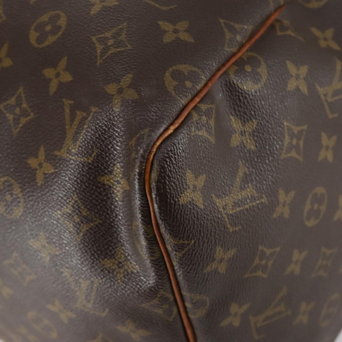 LOUIS VUITTON Monogram Keepall 55 Boston Bag M41424 LV Auth 152783