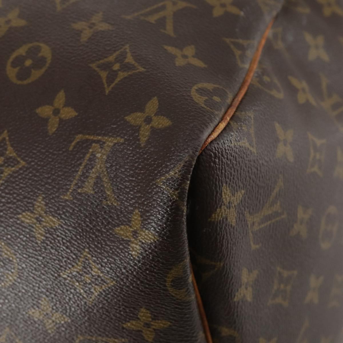 LOUIS VUITTON Monogram Keepall 55 Boston Bag M41424 LV Auth 152783