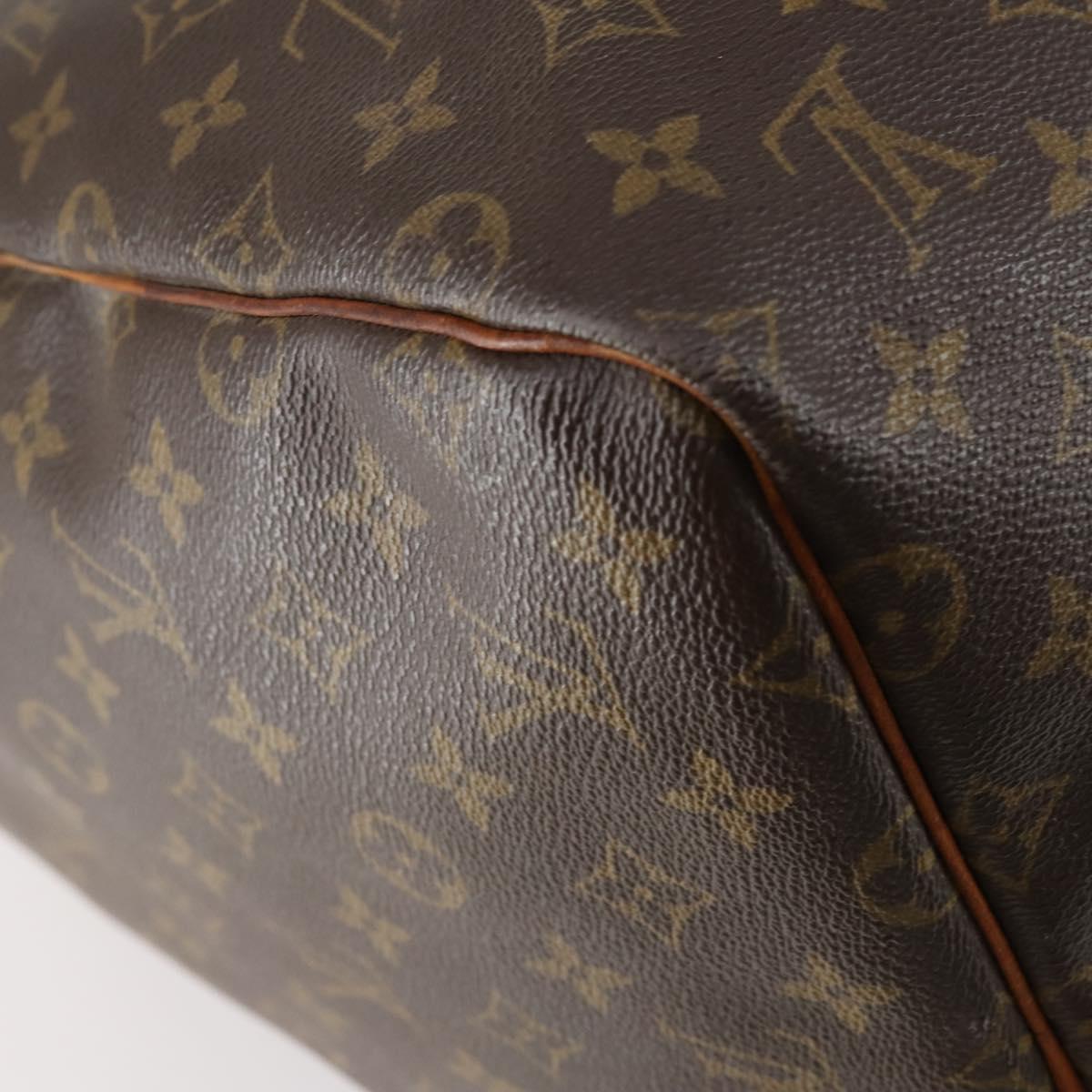 LOUIS VUITTON Monogram Keepall 55 Boston Bag M41424 LV Auth 152783