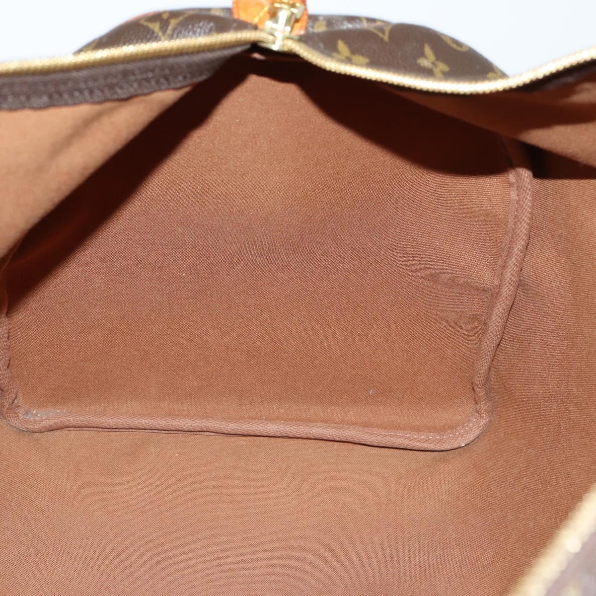 LOUIS VUITTON Monogram Keepall 55 Boston Bag M41424 LV Auth 152783