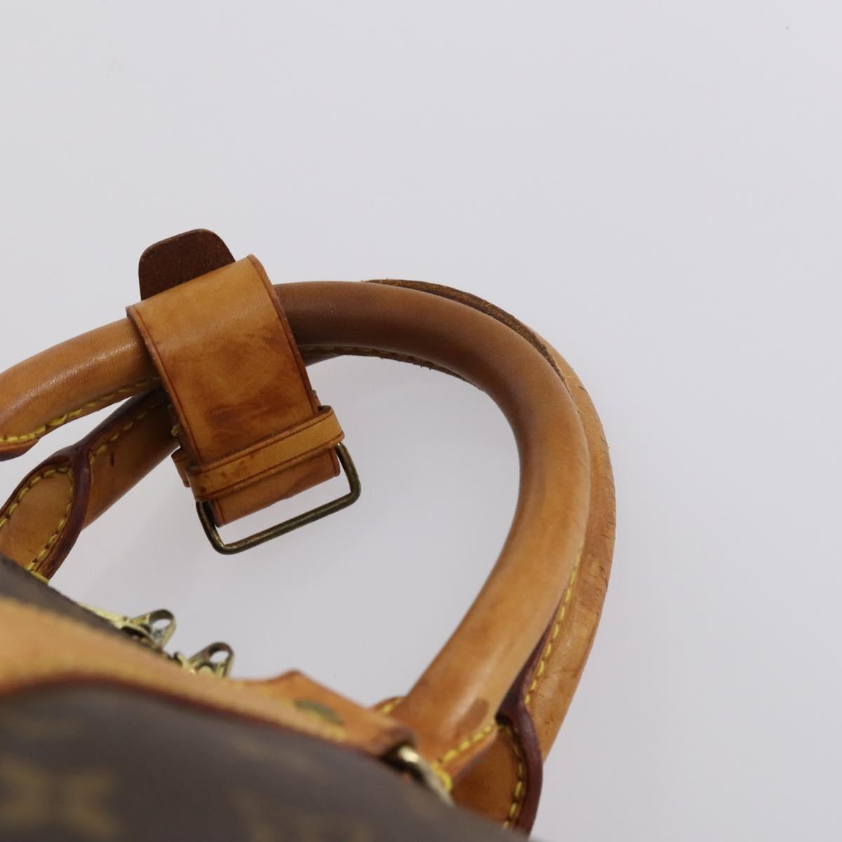 LOUIS VUITTON Monogram Keepall 55 Boston Bag M41424 LV Auth 152783