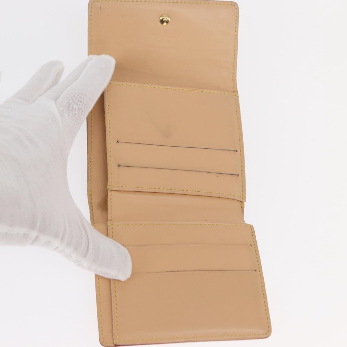 LOUIS VUITTON Multicolor Porte Monnaie Billets Cartes Credit M92983 Auth 152794