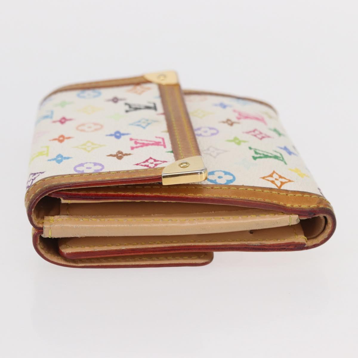 LOUIS VUITTON Multicolor Porte Monnaie Billets Cartes Credit M92983 Auth 152794