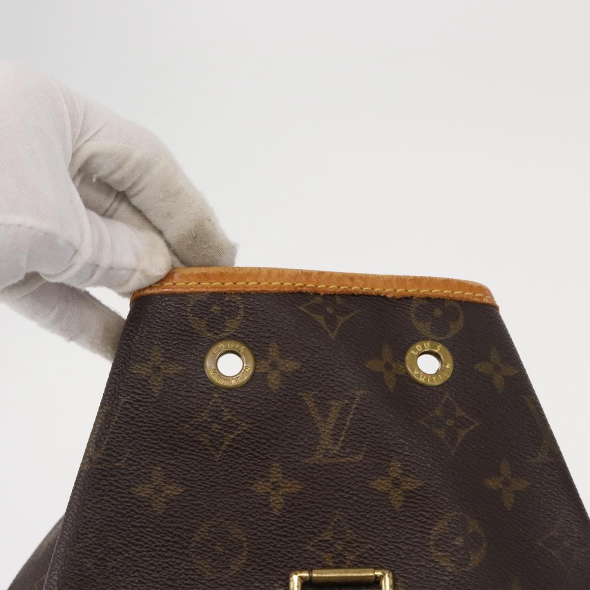 LOUIS VUITTON Monogram Montsouris GM Backpack M51135 LV Auth 152800