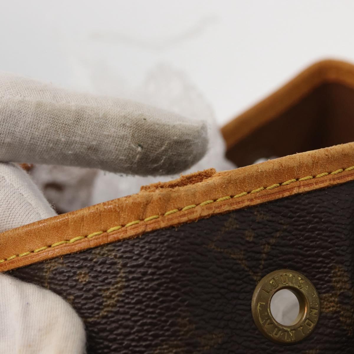 LOUIS VUITTON Monogram Montsouris GM Backpack M51135 LV Auth 152800