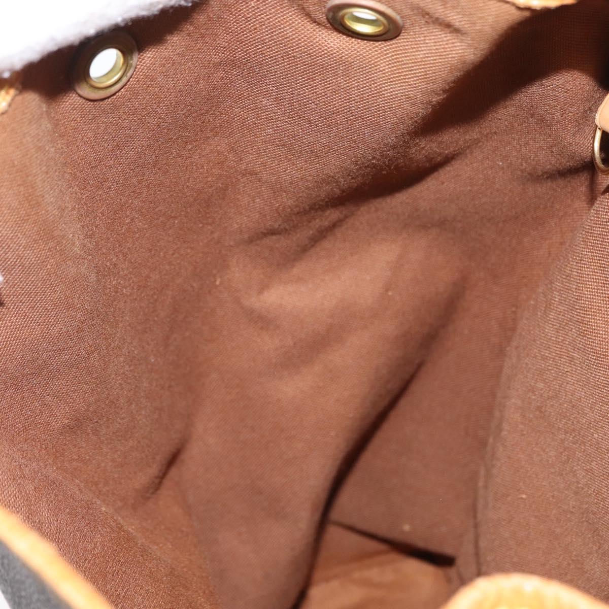 LOUIS VUITTON Monogram Montsouris GM Backpack M51135 LV Auth 152800