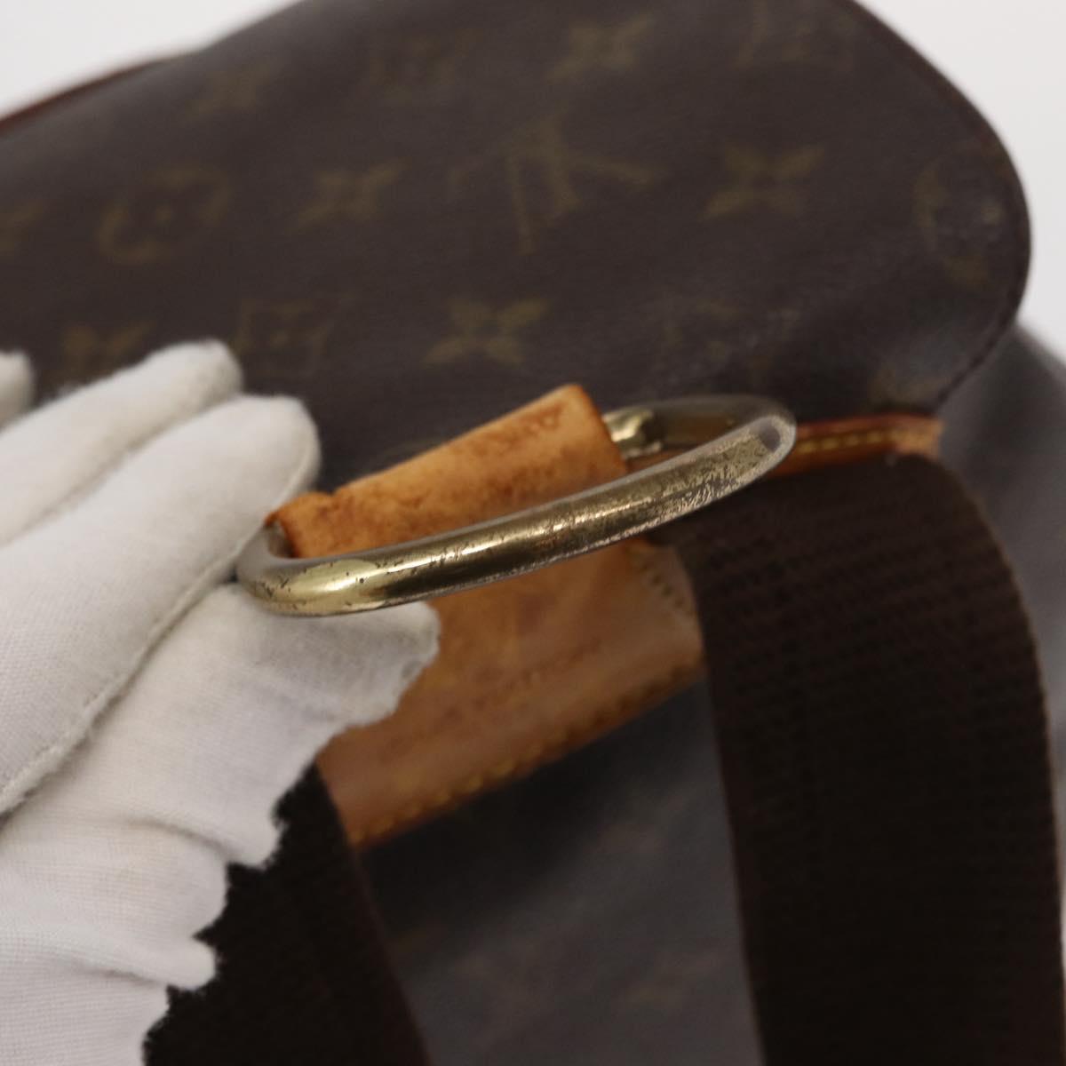 LOUIS VUITTON Monogram Montsouris GM Backpack M51135 LV Auth 152800