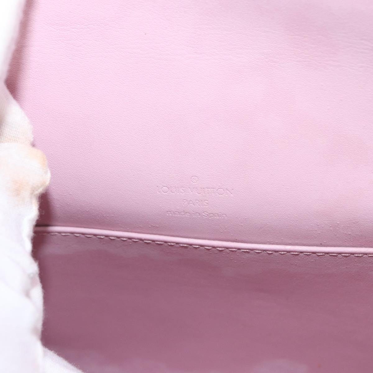 LOUIS VUITTON Monogram Vernis Thompson Street Bag Pink M91070 LV Auth 152822