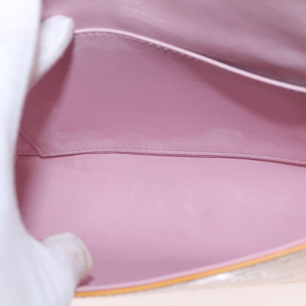 LOUIS VUITTON Monogram Vernis Thompson Street Bag Pink M91070 LV Auth 152822