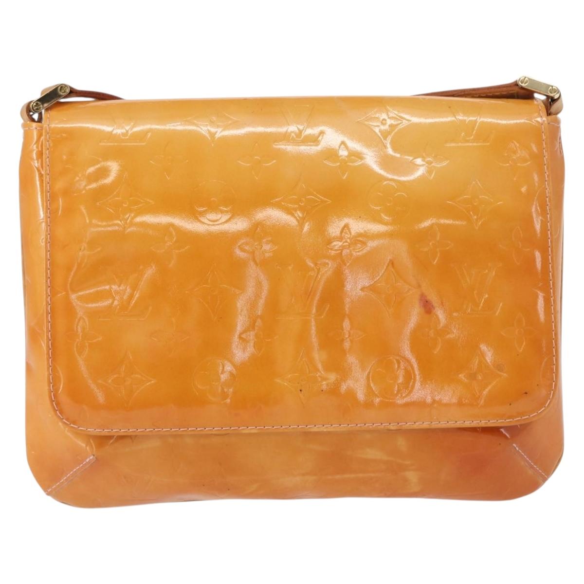 LOUIS VUITTON Monogram Vernis Thompson Street Bag Pink M91070 LV Auth 152822