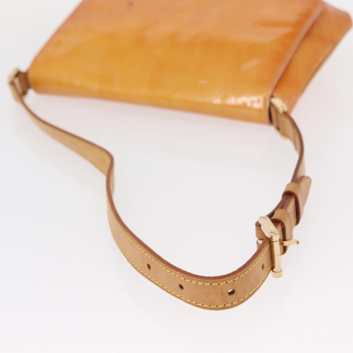 LOUIS VUITTON Monogram Vernis Thompson Street Bag Pink M91070 LV Auth 152822