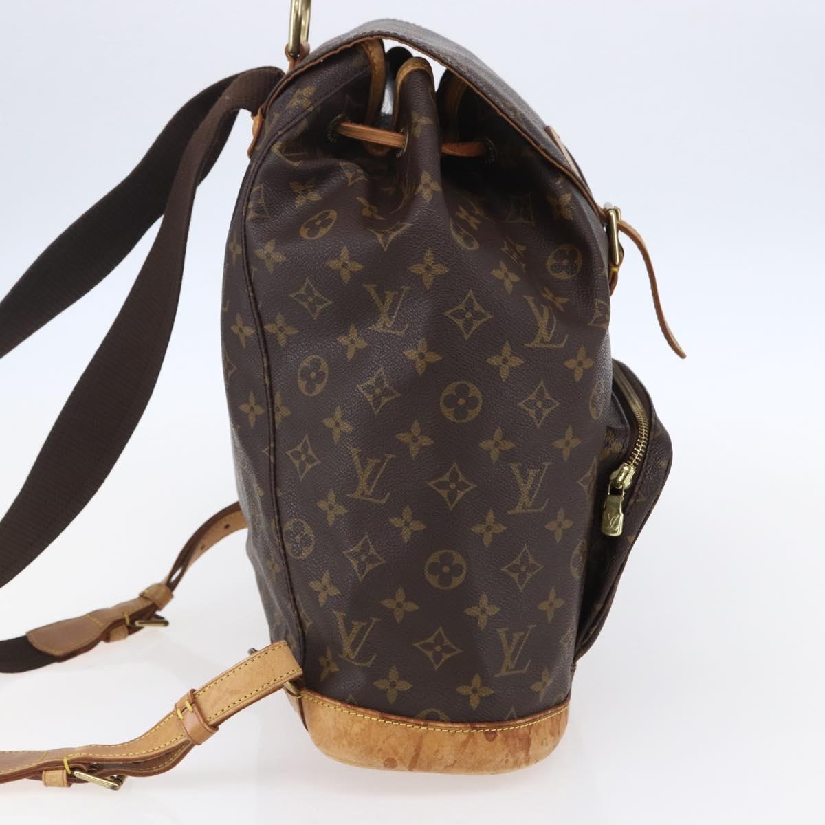 LOUIS VUITTON Monogram Montsouris GM Backpack M51135 LV Auth 152826