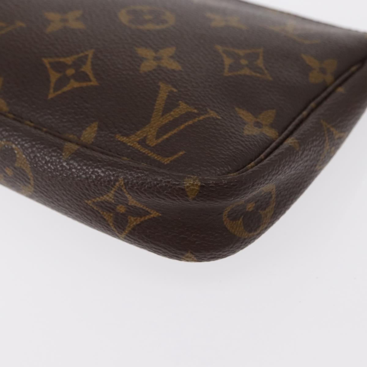 LOUIS VUITTON Monogram Pochette Accessoires Pouch M51980 LV Auth 152827