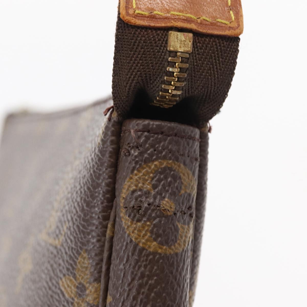 LOUIS VUITTON Monogram Pochette Accessoires Pouch M51980 LV Auth 152827