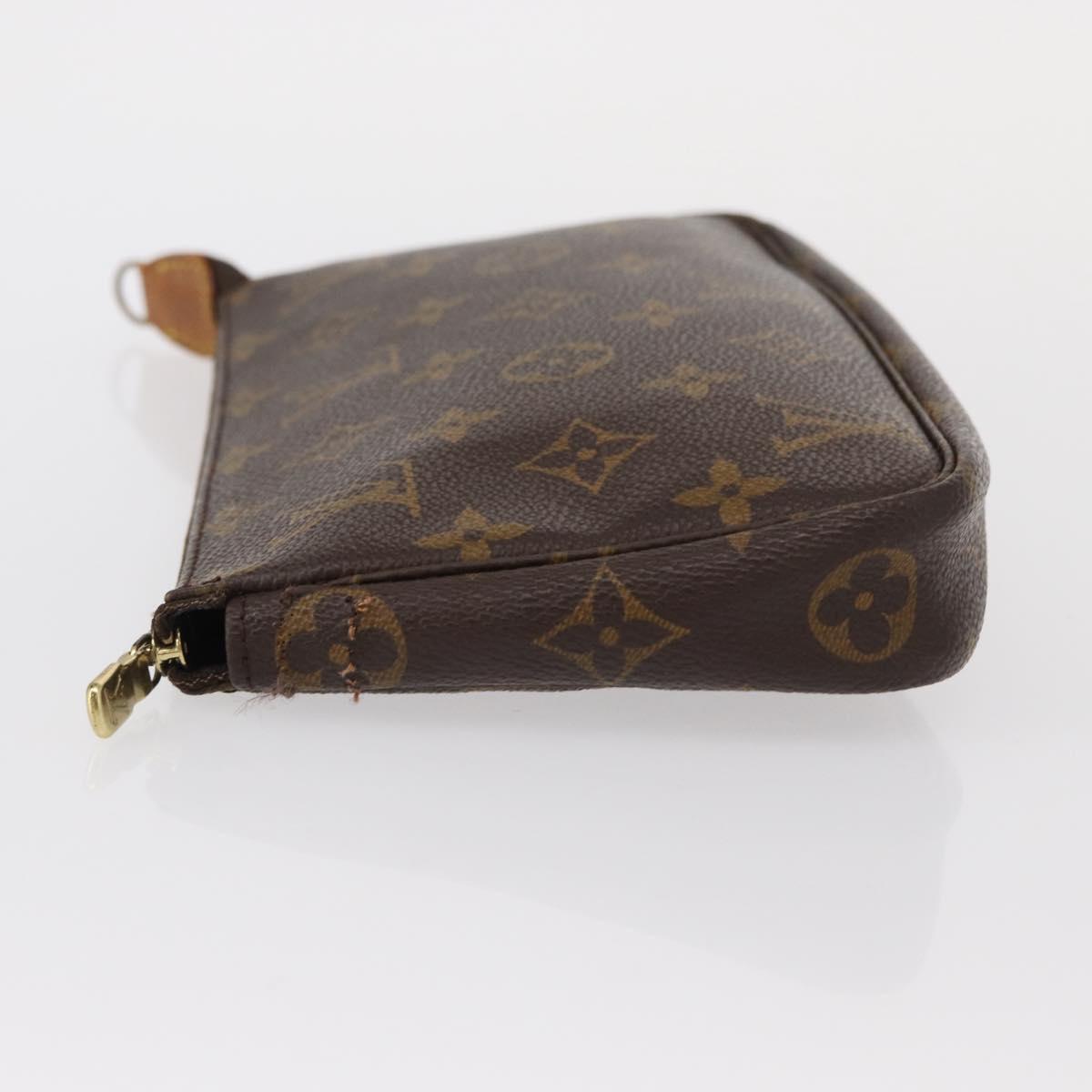 LOUIS VUITTON Monogram Pochette Accessoires Pouch M51980 LV Auth 152827