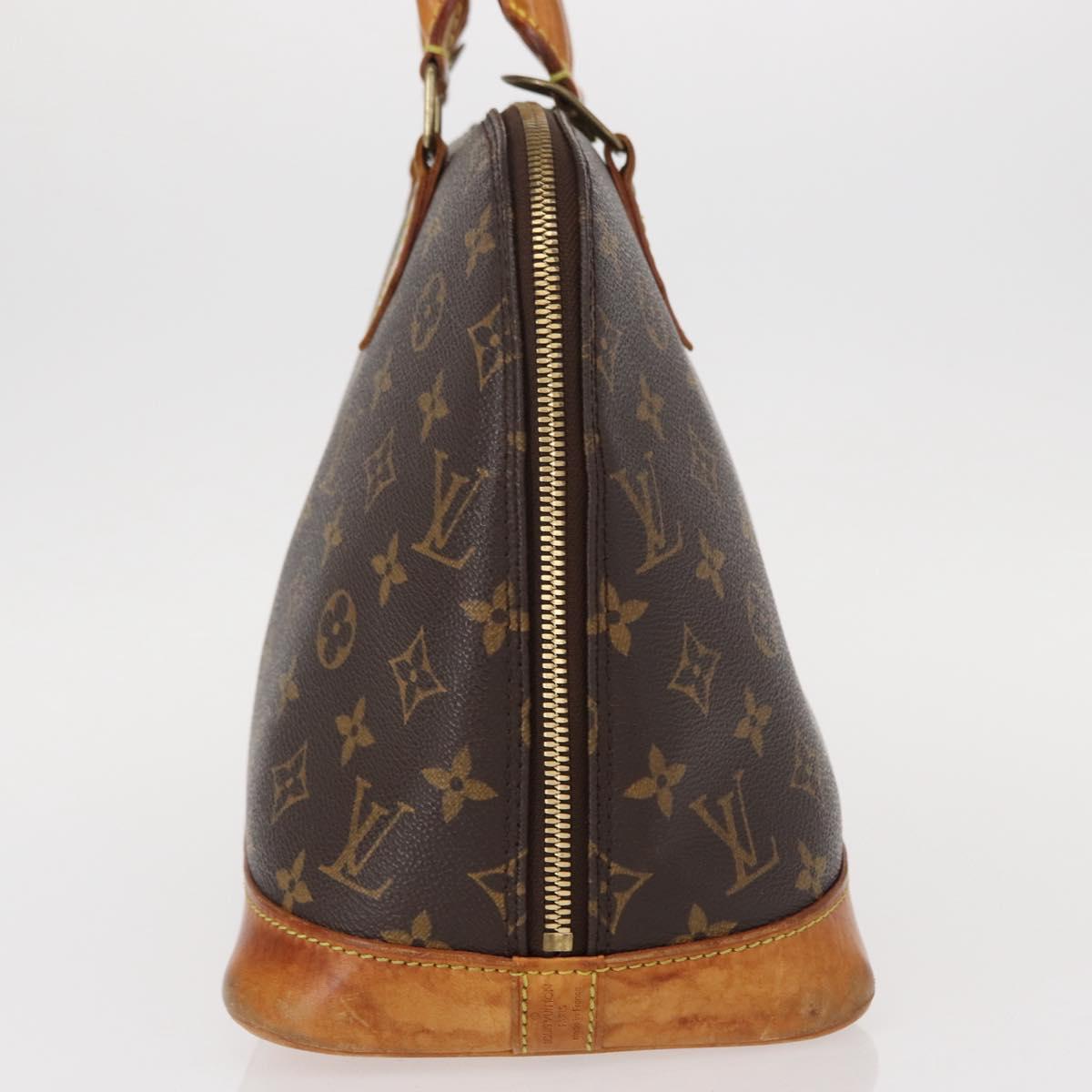 LOUIS VUITTON Monogram Alma Hand Bag M51130 LV Auth 152830