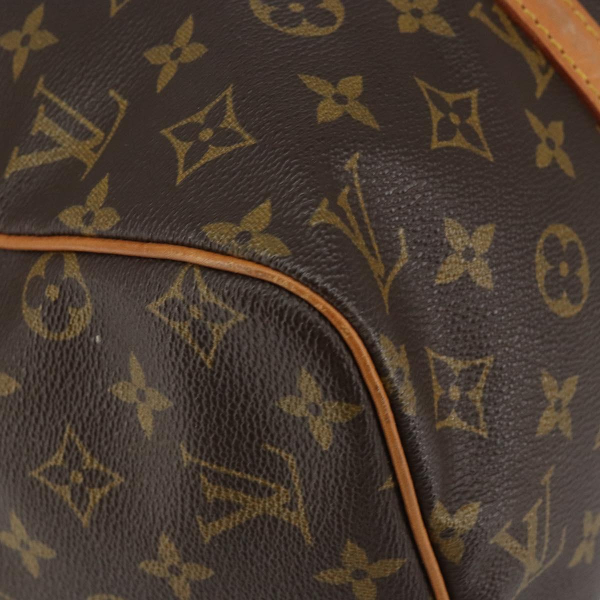 LOUIS VUITTON Monogram Sac Souple 35 Boston Bag M41626 LV Auth 152839
