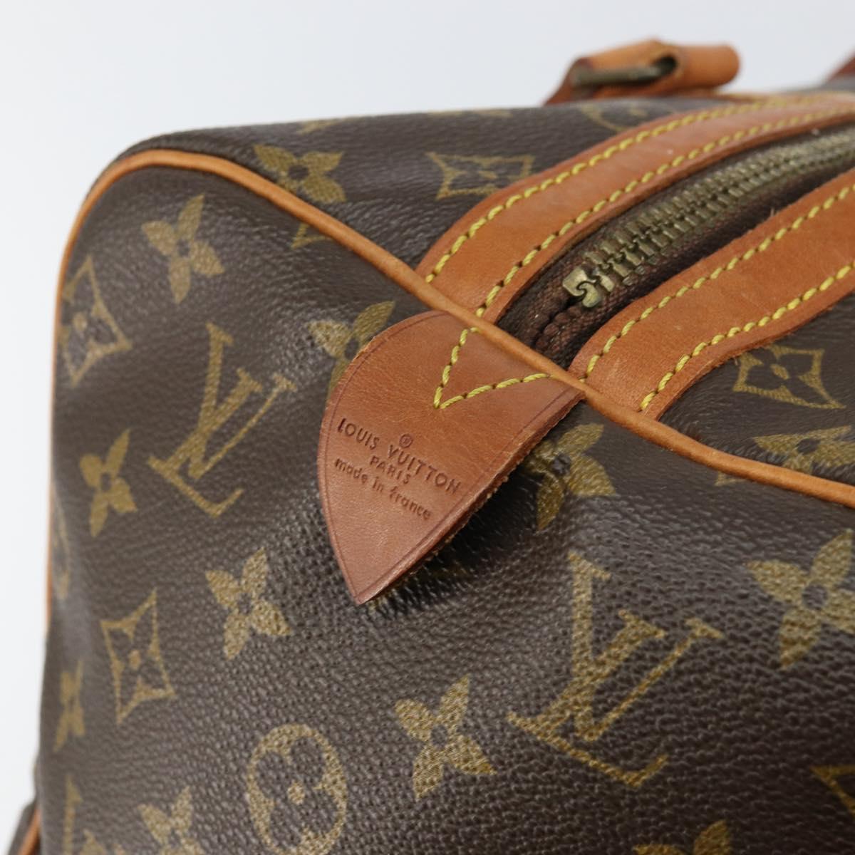 LOUIS VUITTON Monogram Sac Souple 35 Boston Bag M41626 LV Auth 152839