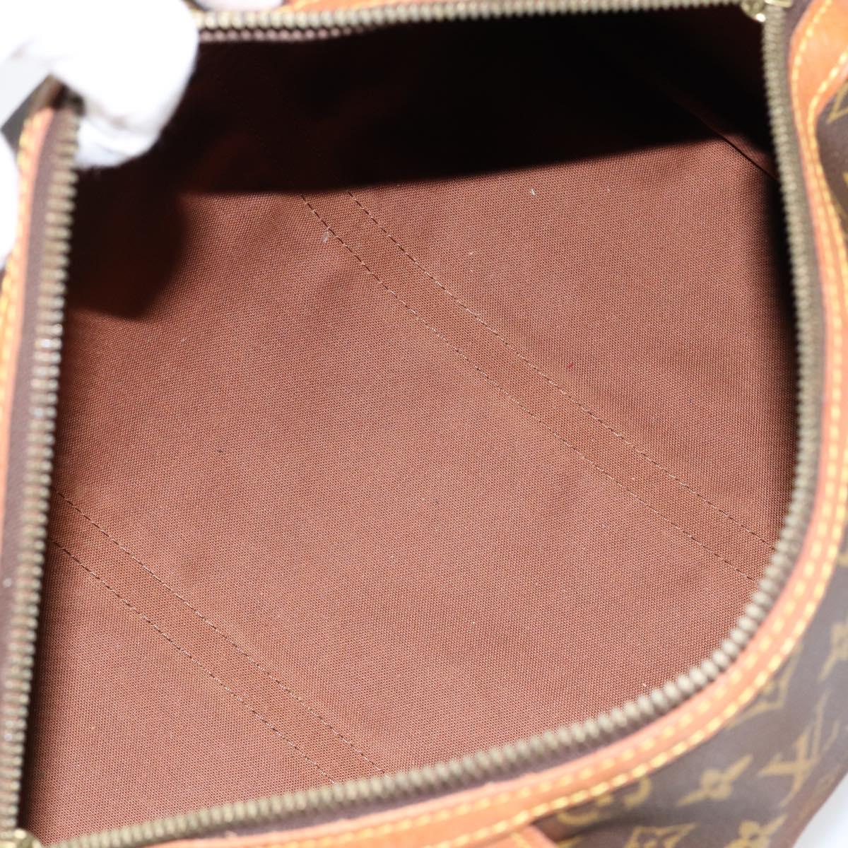 LOUIS VUITTON Monogram Sac Souple 35 Boston Bag M41626 LV Auth 152839