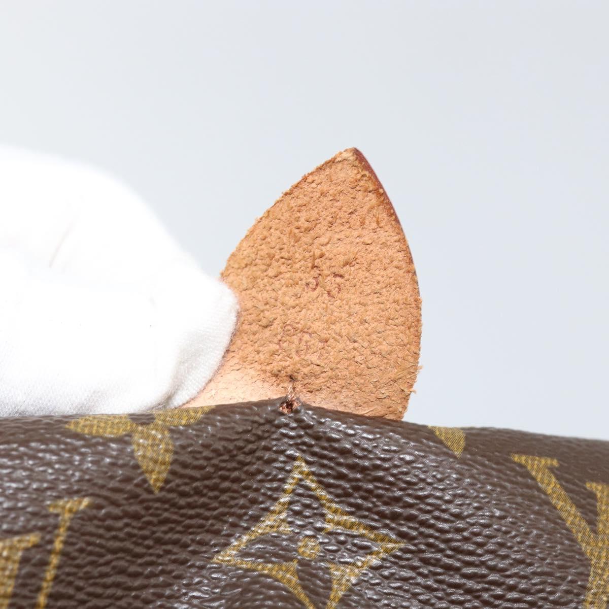 LOUIS VUITTON Monogram Sac Souple 35 Boston Bag M41626 LV Auth 152839A