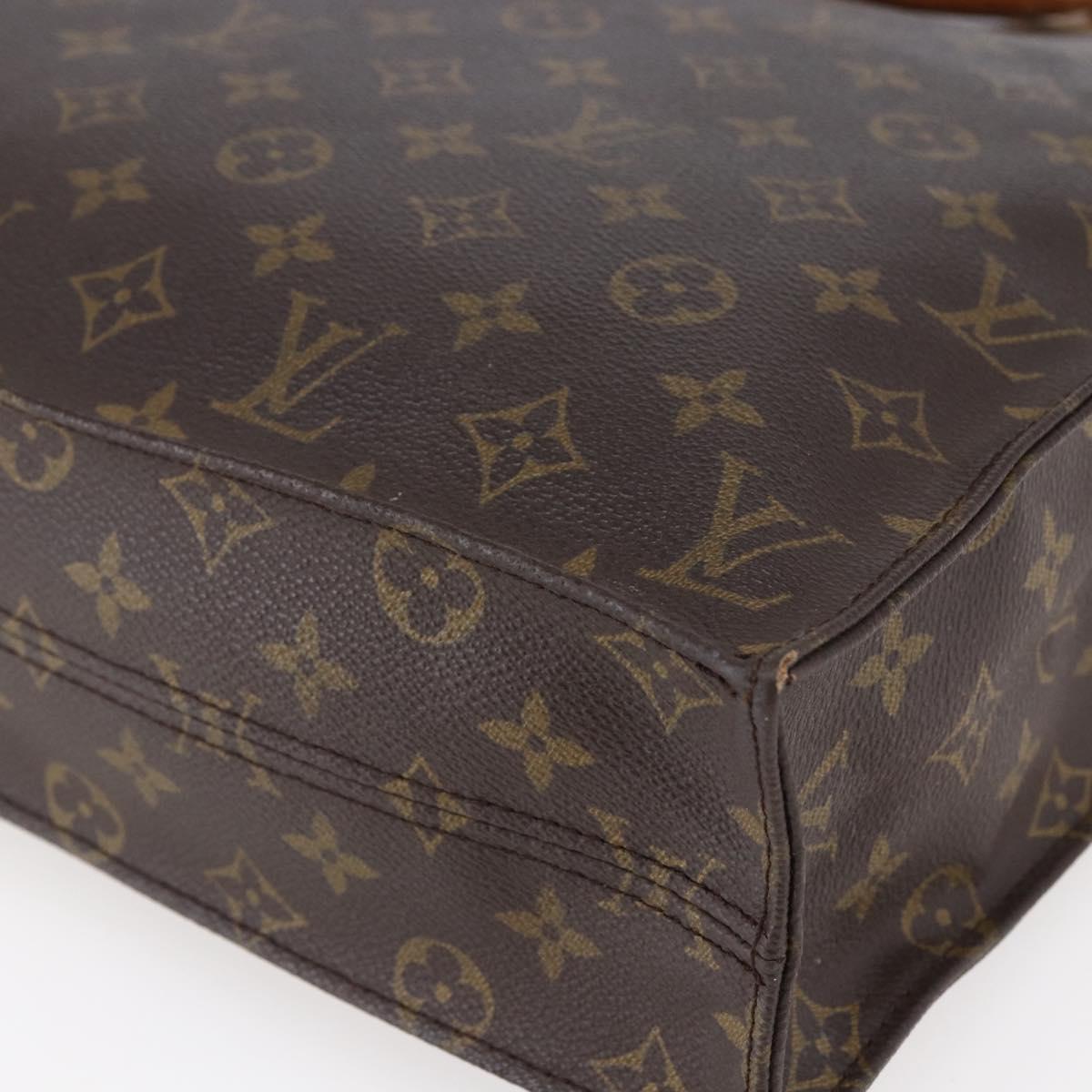 LOUIS VUITTON Monogram Sac Plat Hand Bag M51140 LV Auth 152846