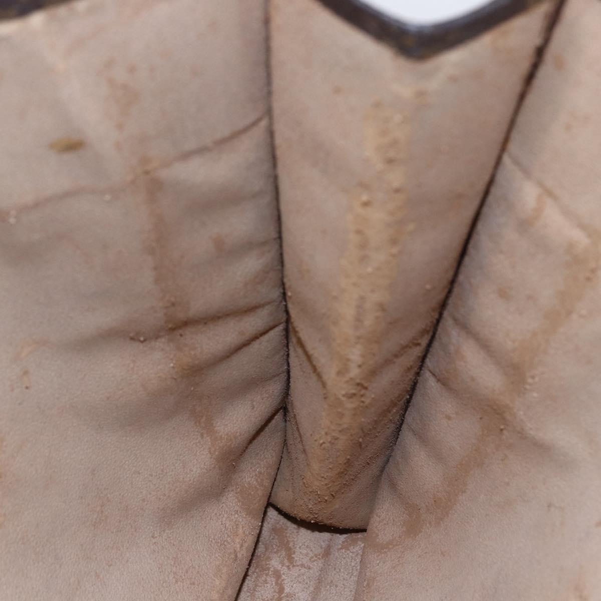 LOUIS VUITTON Monogram Sac Plat Hand Bag M51140 LV Auth 152846