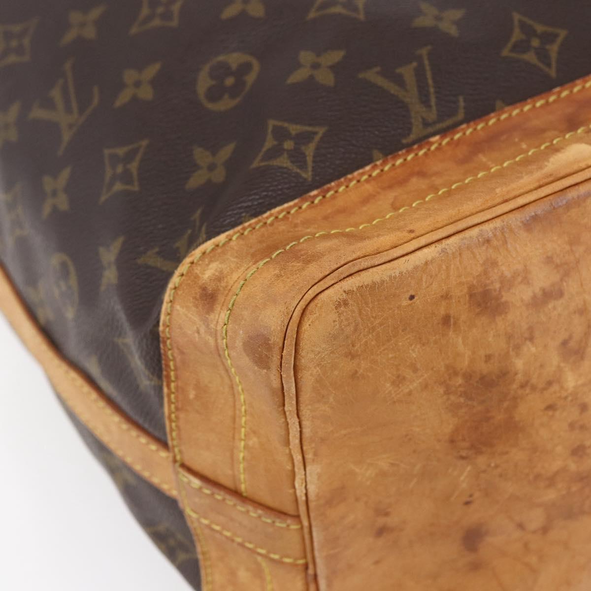 LOUIS VUITTON Monogram Noe Shoulder Bag M42224 LV Auth 152847