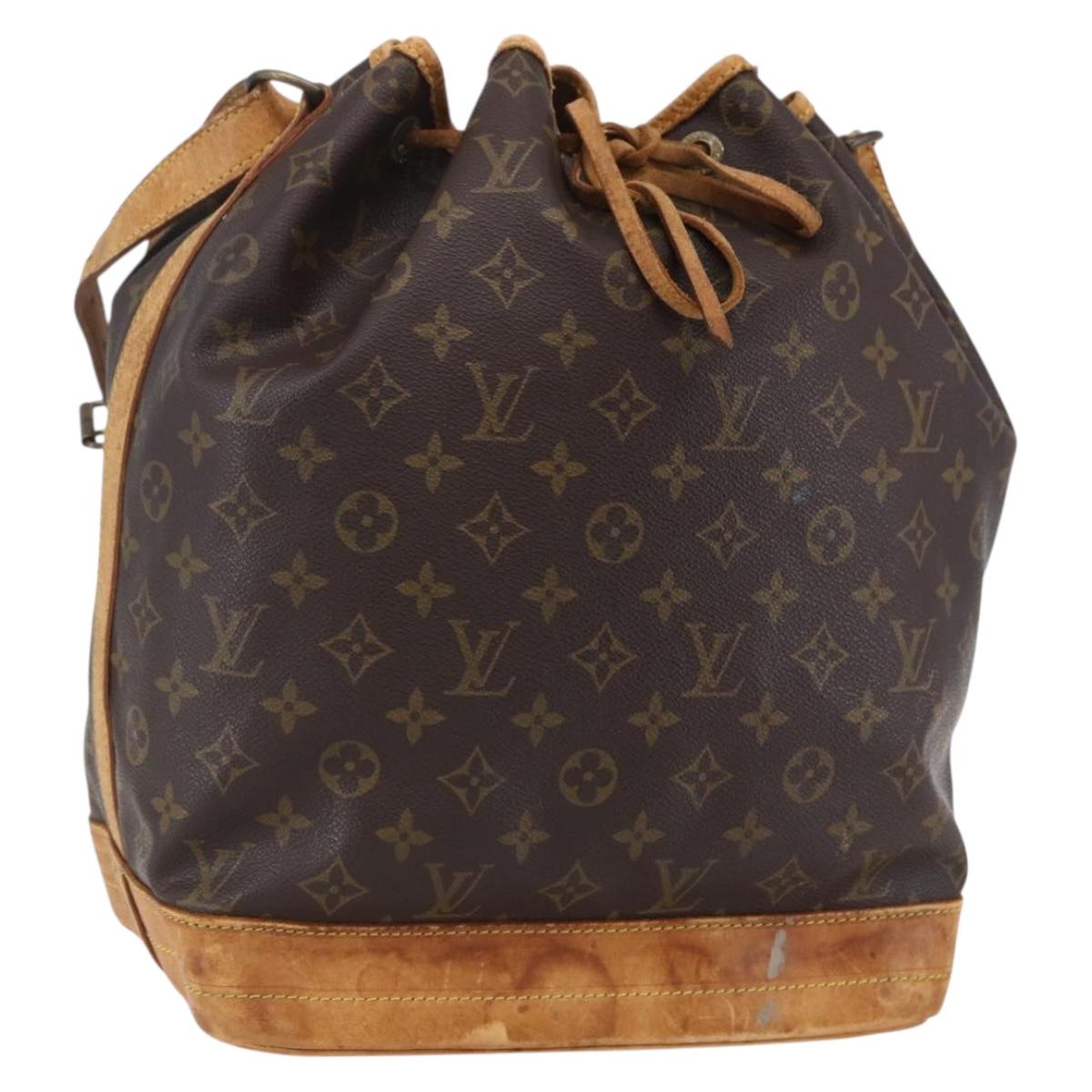 LOUIS VUITTON Monogram Noe Shoulder Bag M42224 LV Auth 152847